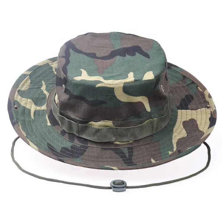 Factory men and women outdoor sun hat fishing Hat camo cap custom Bucket Hat