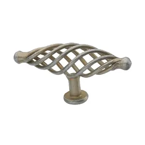 Linsont Alta Qualidade <span class=keywords><strong>Birdcage</strong></span> Puxar Alças Móveis Hardware para Guarda-Roupa Gaveta Dresser <span class=keywords><strong>Cabinet</strong></span> Use - Product Image 1
