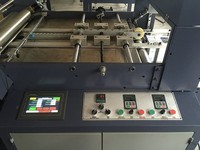 JS-600A Rigide Automatique Encolleuse et Assembler La Machine Boîte De Papier Faisant La Machine Papier Derrière Bord Autocmatic Alimentation par Aspiration