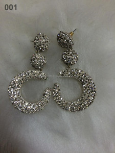 Élégantes boucles d'oreilles pendantes en cristal et strass pour femmes, idéales pour les fêtes, mariages, anniversaires, cadeaux - Product Image 6