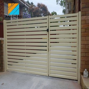 Jardín moderno de aluminio al aire libre vallas portátiles - Product Image 3