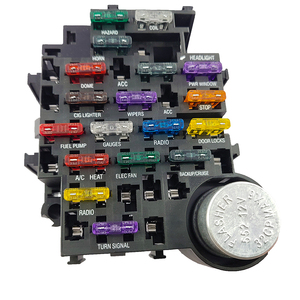 Boîte à fusibles à lame pour circuit <span class=keywords><strong>12V</strong></span> CC 18 voies, boîte à fusibles à capacité, pour voitures, camions, bus - Product Image 3