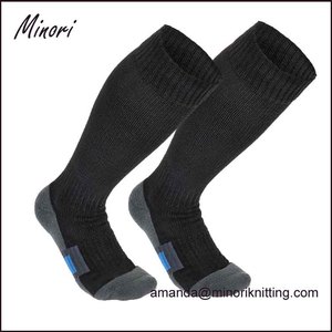 Chaussettes de compression antibactériennes en fibre de bambou douce à fond rembourré de haute qualité <span class=keywords><strong>Minori</strong></span> 15-20 mmhg - Product Image 4