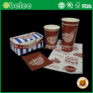 Alimentaire burger papier d'emballage - Product Image 3