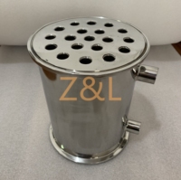 Alambic à alcool de 6 pouces, colonne de distillation à reflux avec tête d'oignon en cuivre à vendre
