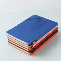 Carnet A5 personnalisé avec logo imprimé, couverture souple en PU, journal en cuir personnalisé, pas cher