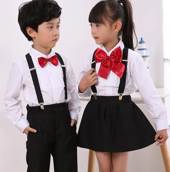 Herfst en winter kleuterschool schooluniform set