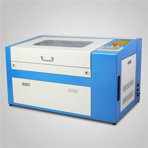 Haute Qualité 50 W CO2 Laser Graveur Laser Machine De Découpe avec Auxiliaire Dispositif Rotatif - Product Image 6
