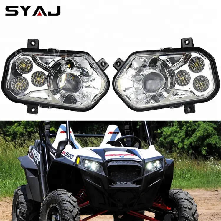 Для Polaris RZR XP 800 900 светодиодные фары ATV аксессуары проектор Atv фара