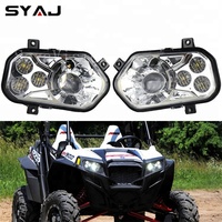 Đèn Pha LED Cho Polaris RZR XP 800 900, Phụ Kiện Máy Chiếu ATV