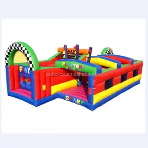 Outdoor Rugged Warrior inflatable Obstacle Course Adult Inflatable Obstacle challenge Fun Run game A5019
