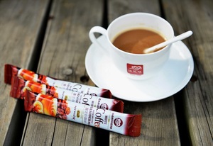 Blanco café muestra libre con Ganoderma Lingzhi hongo reishi para cafetería - Product Image 2