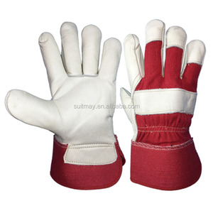 Gants en cuir de vache Gants de travail fendus Gants en cuir de vache - Product Image 1
