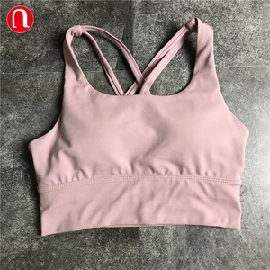 Soutien-gorge <span class=keywords><strong>de</strong></span> <span class=keywords><strong>sport</strong></span> rembourré à compression amovible Eyun <span class=keywords><strong>de</strong></span> haute qualité, 80 % nylon, 20 % élasthanne, pour la gym, le fitness et l'entraînement - Product Image 4
