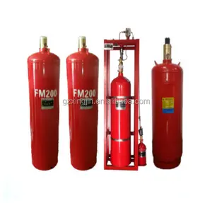 Feuerlöscher leere Gasflasche kann mit FM200/HFC227ea Gas Guangzhou Fabrik hersteller gefüllt werden