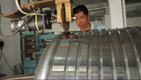 Máquina de soldadura de costura/tanque de agua de acero inoxidable/tanque de agua equipo de soldadura