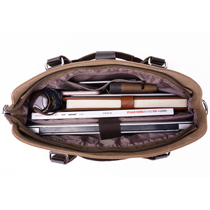 Custom Logo 2019 Canvas <strong>Laptop</strong> Bag Portable Shoulder Strap Business Sleeve <strong>Case</strong> for 12 <strong>13</strong> 15 <strong>Inch</strong> MacBook Air <strong>13</strong> <strong>Inch</strong> Handle - Product Image 6