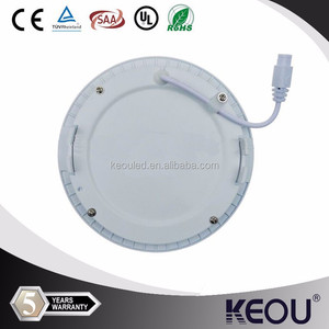 Luz de <span class=keywords><strong>techo</strong></span> de panel plano llevado redondo, Indoor panel de iluminación <span class=keywords><strong>led</strong></span>, Súper delgada empotrada <span class=keywords><strong>led</strong></span> panel light - Product Image 2