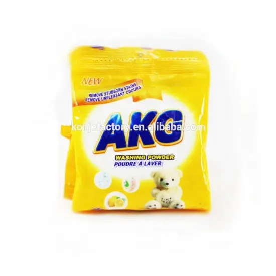 AKG 15g * 300 שקיות מוצרי ניקוי חומרי ניקוי זול חומר ניקוי אבקת כביסה אבקת יעילות גבוהה ניקוי מוצרי מפעל