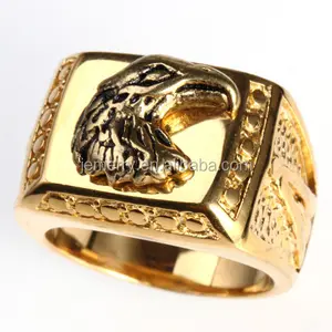 Мужские золотые ювелирные украшения из Дубая, кольцо из нержавеющей стали и белого золота, цена в Саудовской Аравии, мужские свадебные кольца высокого качества, Золотое Дубае