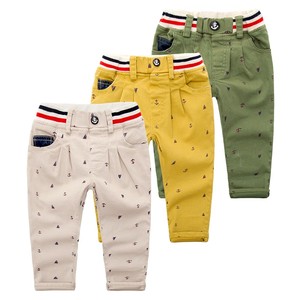 子供海軍テーマデザイン衣装着用スポーツパンツ卸売格安価格 - Product Image 1