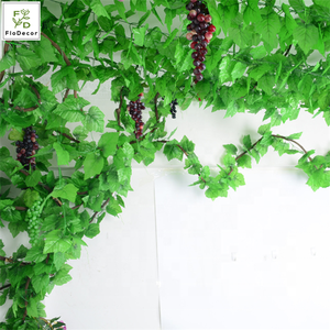 कृत्रिम 2 m आइवी बेल माला प्लास्टिक पत्तियां हरे पौधे 12 pcs/बैग गार्डन शादी की सजावट पार्टी होटल पृष्ठभूमि - Product Image 3