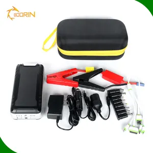 Tragbare 12v 24v Entstehung werkzeug kit smart batterie starthilfe pack mit luft kompressor, high power bank auto starthilfe