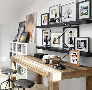 Custom Hotel Artwork Manufacturer <strong>A4</strong> <strong>Black</strong> Wood Wall Hanging Picture <strong>Frames</strong> 8x10 Simple Photo <strong>Frame</strong> for Home Decor - Product Image 6