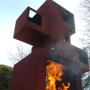 חדש עיצוב עץ שריפת תנור אח חיצוני ומקורה עבור בקתה