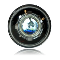 Pour Jeep Wrangler JK & Moto 7 pouces HID&LED Phare avant avec yeux de démon pour Jeep