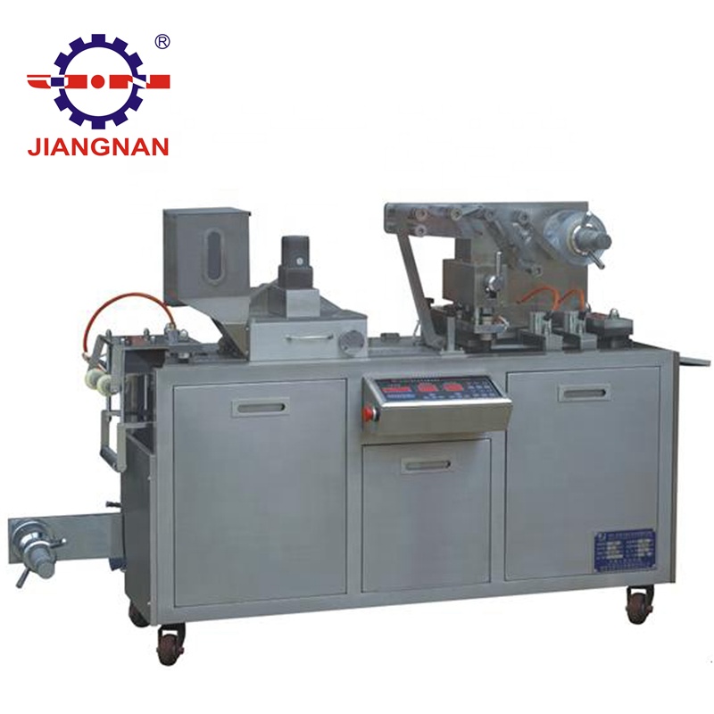 DPP-80 Mini маленькая автоматическая алюминиевая фольга/ПВХ пластик AL/AL плоская пластина типа таблетки блистерная упаковочная машина Китай