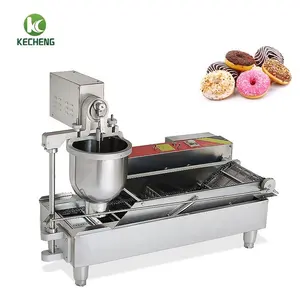 Tự động sản xuất bánh rán mini/tây ban nha donut ngọt churro máy phụ/donut dòng máy