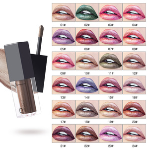 Pudaier Sexy mat nu rouge à lèvres métallique brillant à lèvres diamant étanche perle liquide brillant à lèvres <span class=keywords><strong>maquillage</strong></span> femmes mode <span class=keywords><strong>maquillage</strong></span> <span class=keywords><strong>cadeau</strong></span> - Product Image 3
