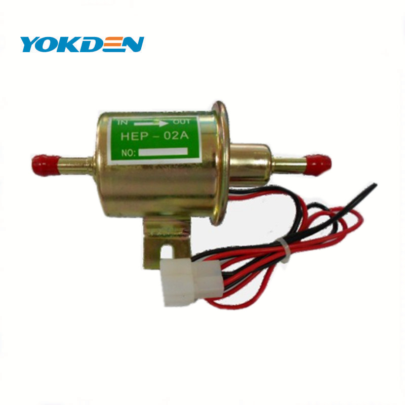 Elektrische brandstofpomp 12V HEP-02A benzinepomp diesel lage druk universeel voor boot auto
