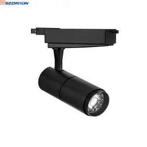 Foco Led de carril alto Cri Cob, 30w, alto Lumen, iluminación comercial, tienda de ropa