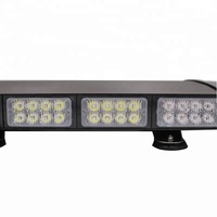 Venta al por mayor de alerta de emergencia de luz estroboscópica led rojo barra de luz de alta intensidad impermeable led ámbar montaje techo del coche Mini Barra de luces para camión