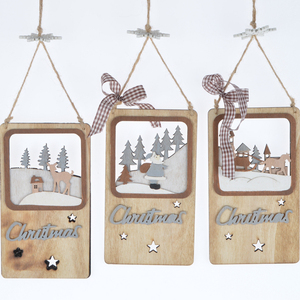 ยิ<span class=keywords><strong>น</strong></span>ดีต้อนรับคณะกรรมการSanta Reindeer Snowmanตกแต่งคริสต์มาสฤดูหนาวSenseเครื่องประดับ - Product Image 3