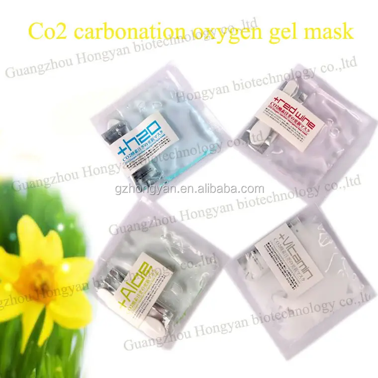 CO2 Cacbon Hóa Oxy CO2 Mặt Nạ Gel OEM