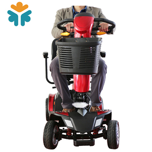 Guida Scooter medico Scout compatto trasportabile a 4 ruote per mobilità di potenza