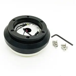 Highest quality material 110H NRG black short steering wheel hub adapter