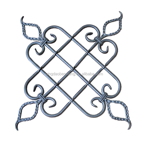 Décoration de porte d'entrée en <span class=keywords><strong>fer</strong></span> forgé, ornements en métal vintage - Product Image 5