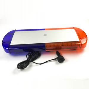 Barra de luz estroboscópica de emergencia para coche y camión, luz led estroboscópica de advertencia intermitente, rojo, azul, ámbar y blanco - Product Image 1