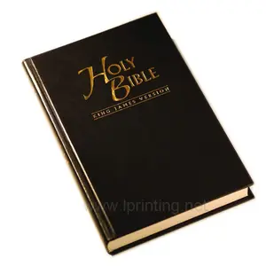カスタマイズされた神聖なハードカバースペイン語英語神聖な聖書の印刷宗教的な聖書の本