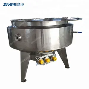 Double Kentang Tumbuk Jas Mixing Tank Double Layer Ketel Mudah Digunakan dan Menghemat Tenaga Kerja Api Cooking Mixer