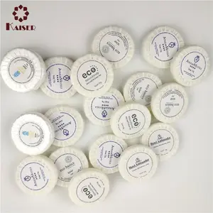 10-50g round soap with paper wrapped/plastic wrapped for hotel use