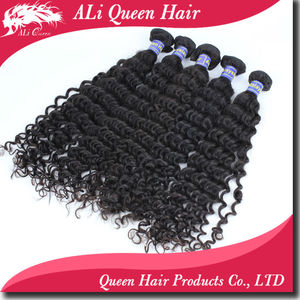 Reine produits capillaires année non transformés cheveux bouclés malaisiens courbure jerry prolongation de cheveux humains de <span class=keywords><strong>va</strong></span> - Product Image 1