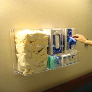 Rõ Ràng Acrylic Treo Tường Áo Choàng Găng Tay Mặt Nạ Quả Găng Tay Hộp Quả - Product Image 1