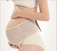 Cinta de apoio respirável ajustador das costas, cinto de gravidez para gravidez