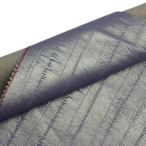 Tessuto in vinile argentato sublimato personalizzato, materiale economico in stock, tessuto non tessuto in similpelle Rexine per abbigliamento e indumenti - Product Image 4