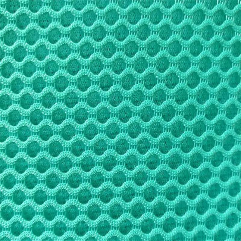 HH-030 3d aria tessuto di maglia del panino panno di maglia di poliestere tessuto a maglia scarpe vamp sportswear cuscini di seduta auto panno